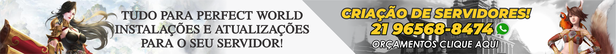 Tudo para Perfect World: instalações, atualizações e criação de servidores